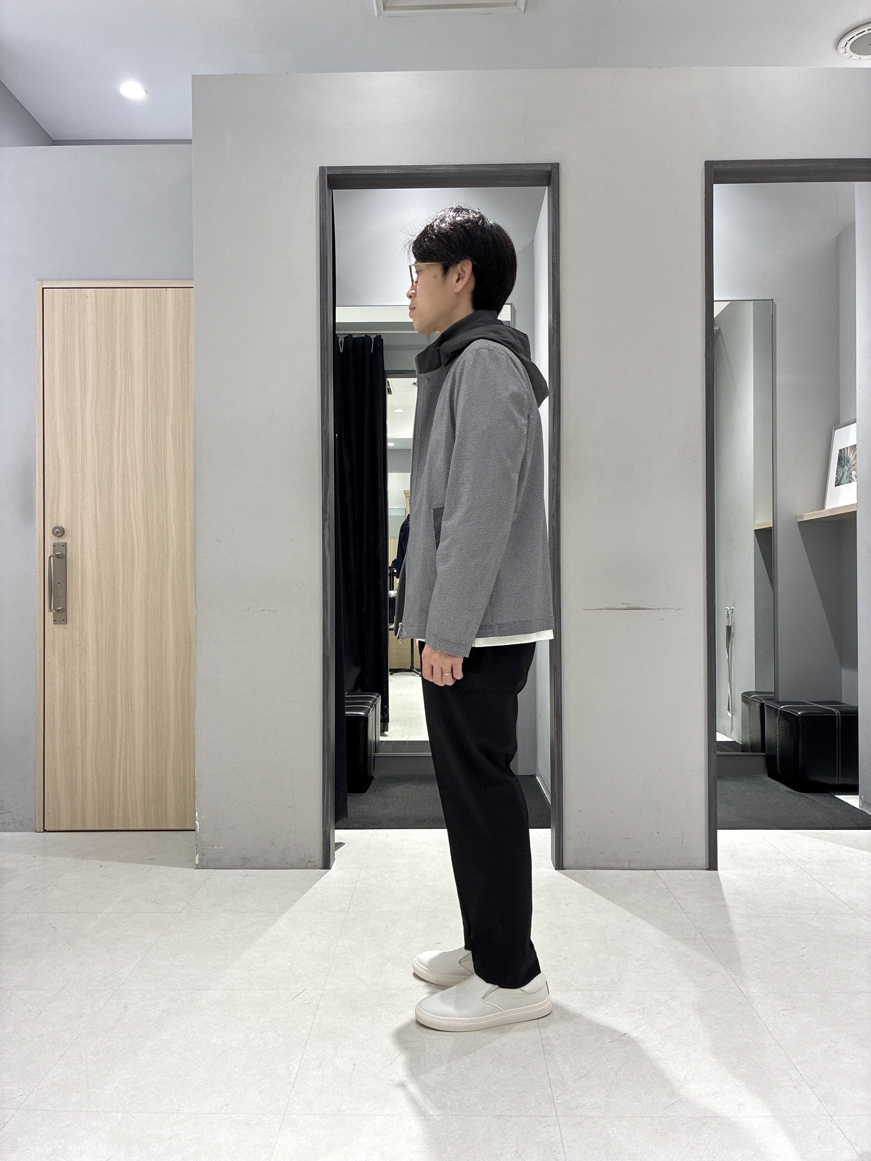 わいずみさんの「TAKEO KIKUCHI｜2WAYアクティブ ライト ブルゾン」を使ったコーディネート