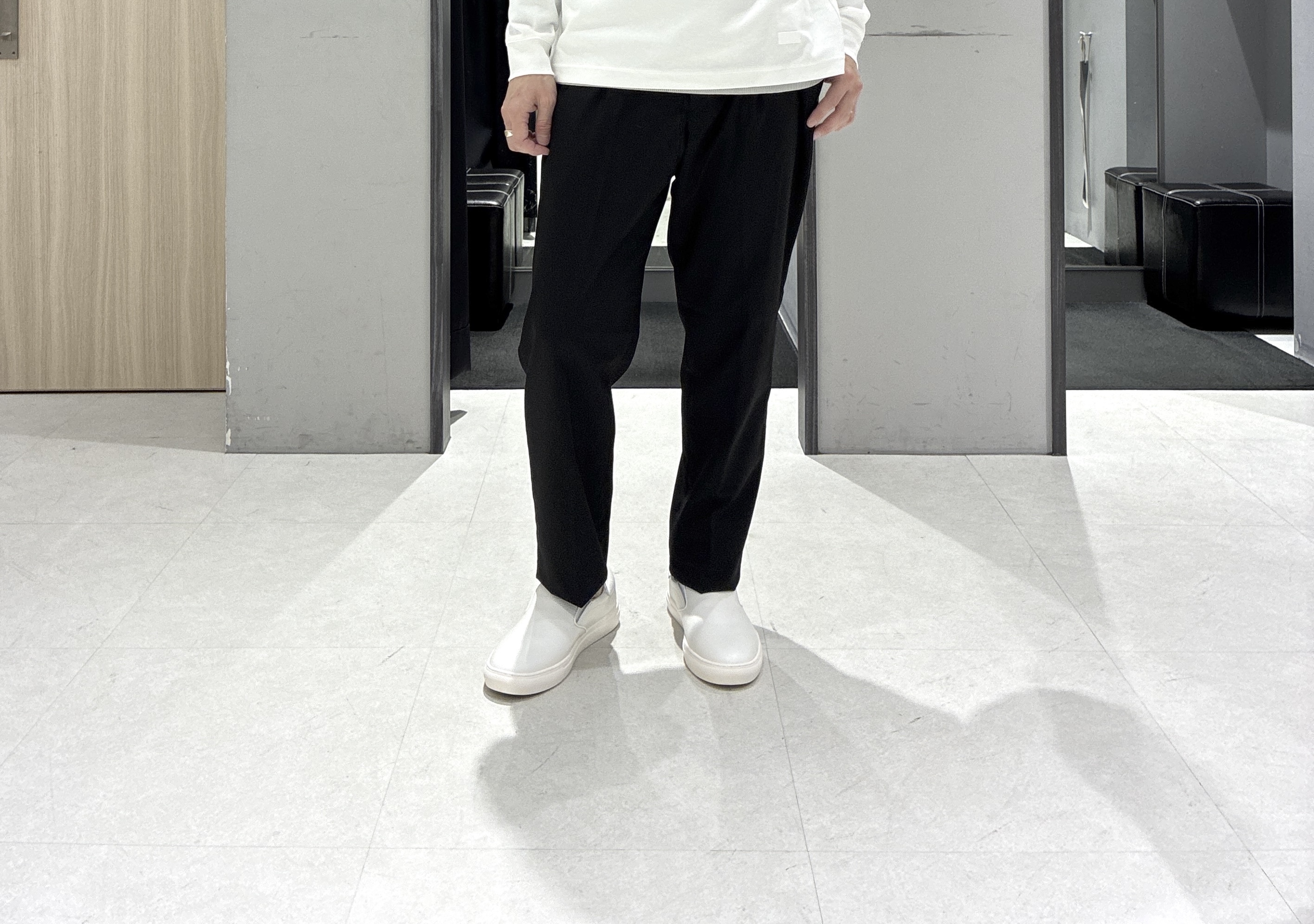 わいずみさんの「TAKEO KIKUCHI｜【ON／OFF兼用】CARREMANファブリック ノーカラージャケット」を使ったコーディネート