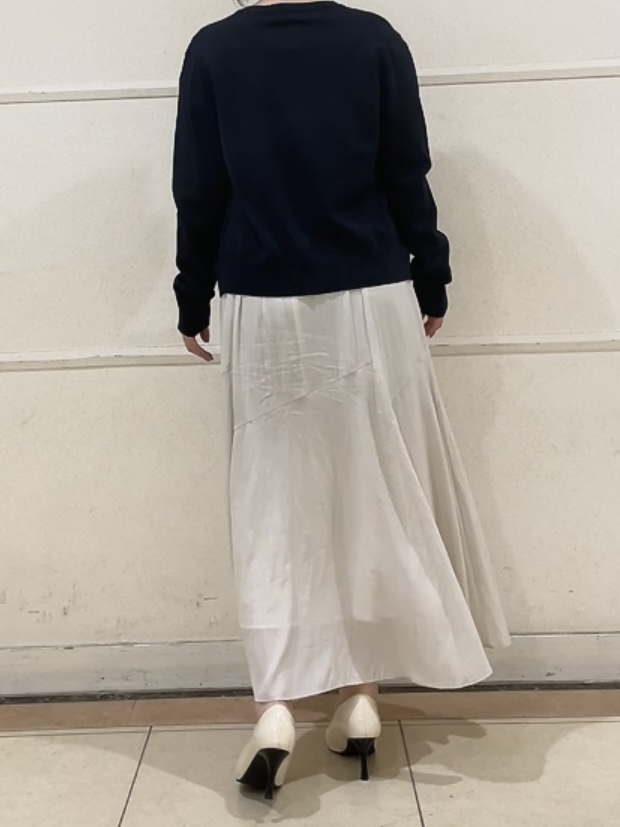 watanabeさんの「UNTITLED｜◆【アンサンブル可/洗える】クルーネックニットカーディガン」を使ったコーディネート