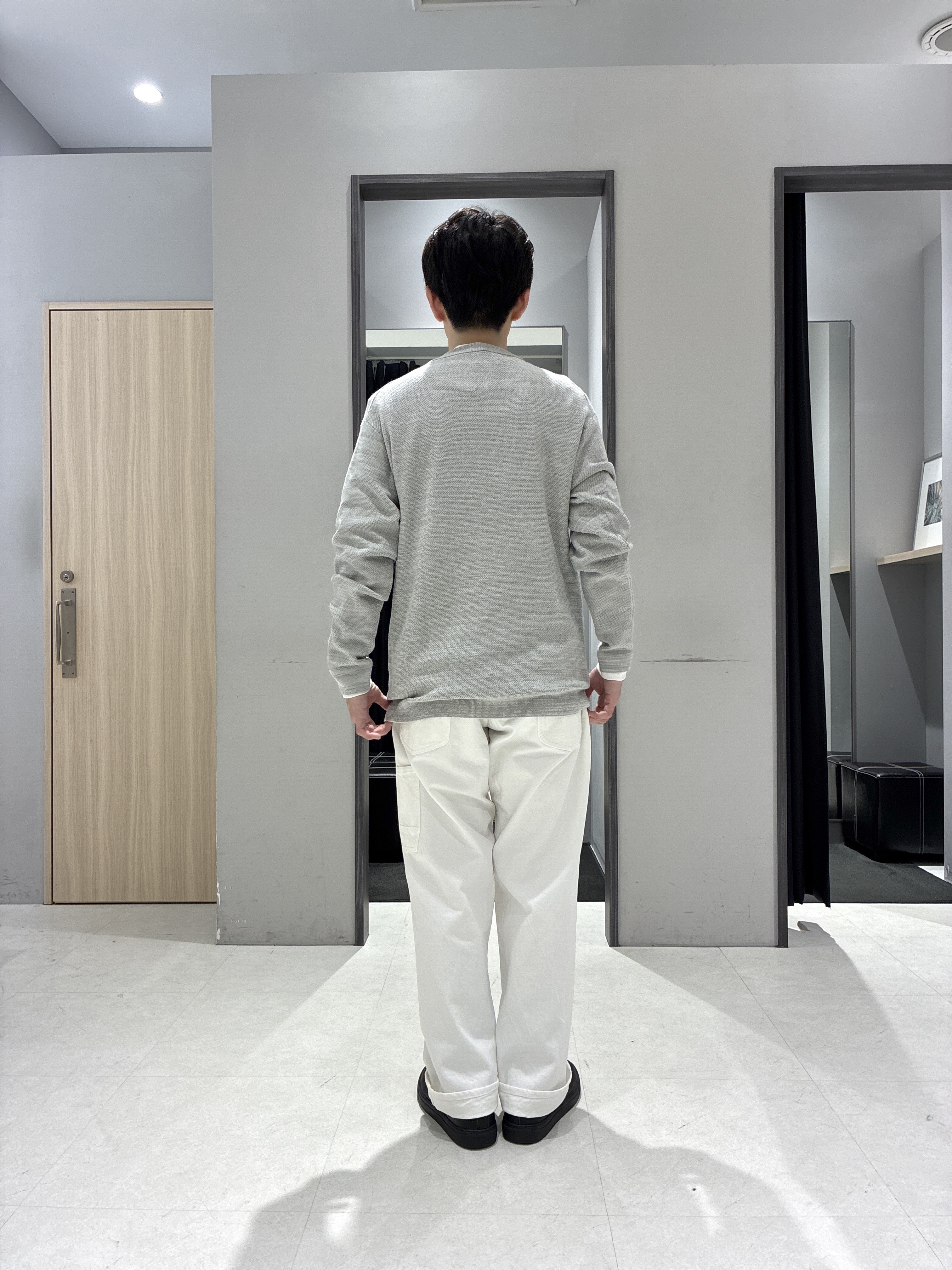 わいずみさんの「TAKEO KIKUCHI｜【洗える】カラースプリングニット」を使ったコーディネート