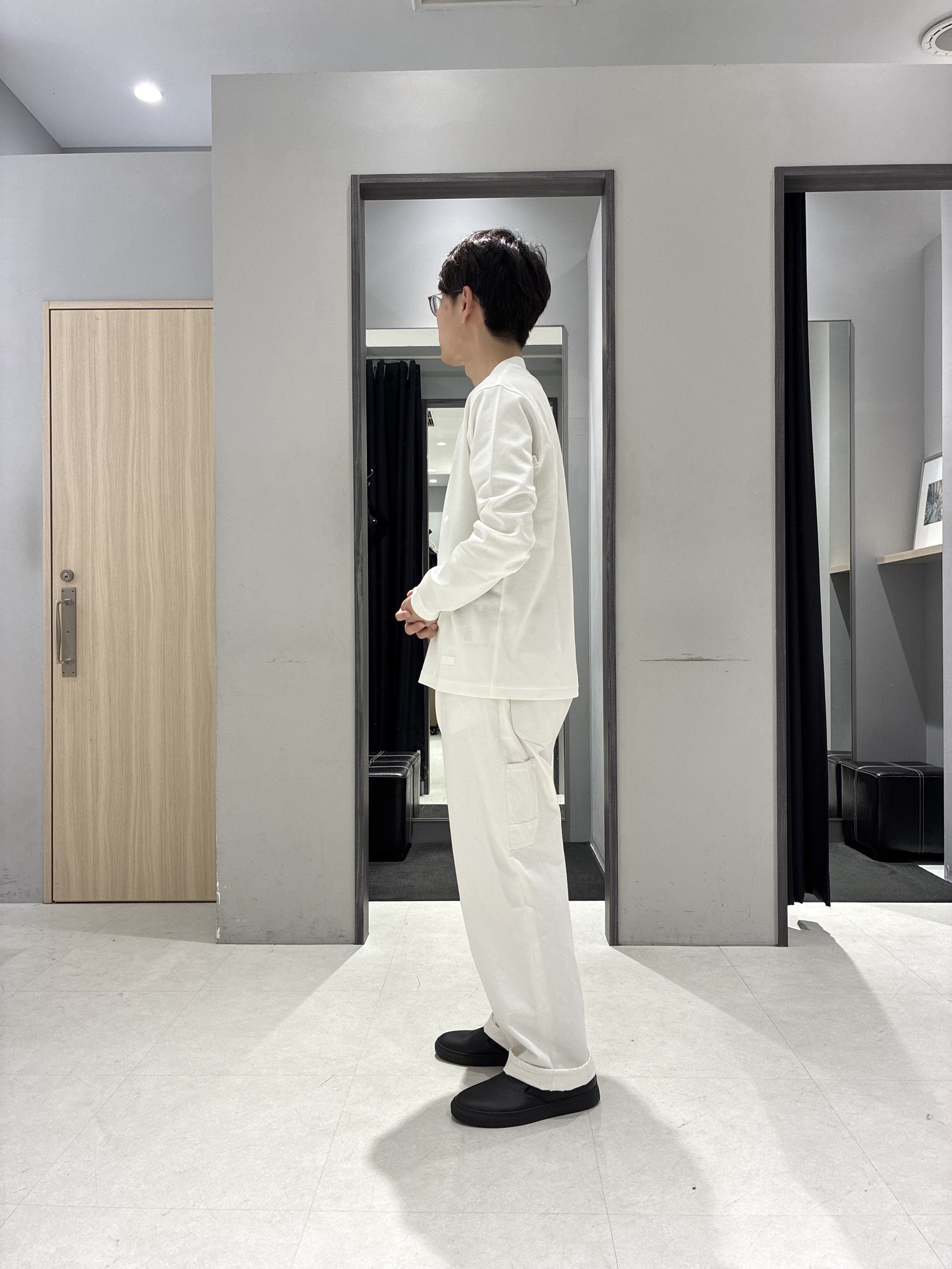 わいずみさんの「TAKEO KIKUCHI｜【洗える】カラースプリングニット」を使ったコーディネート