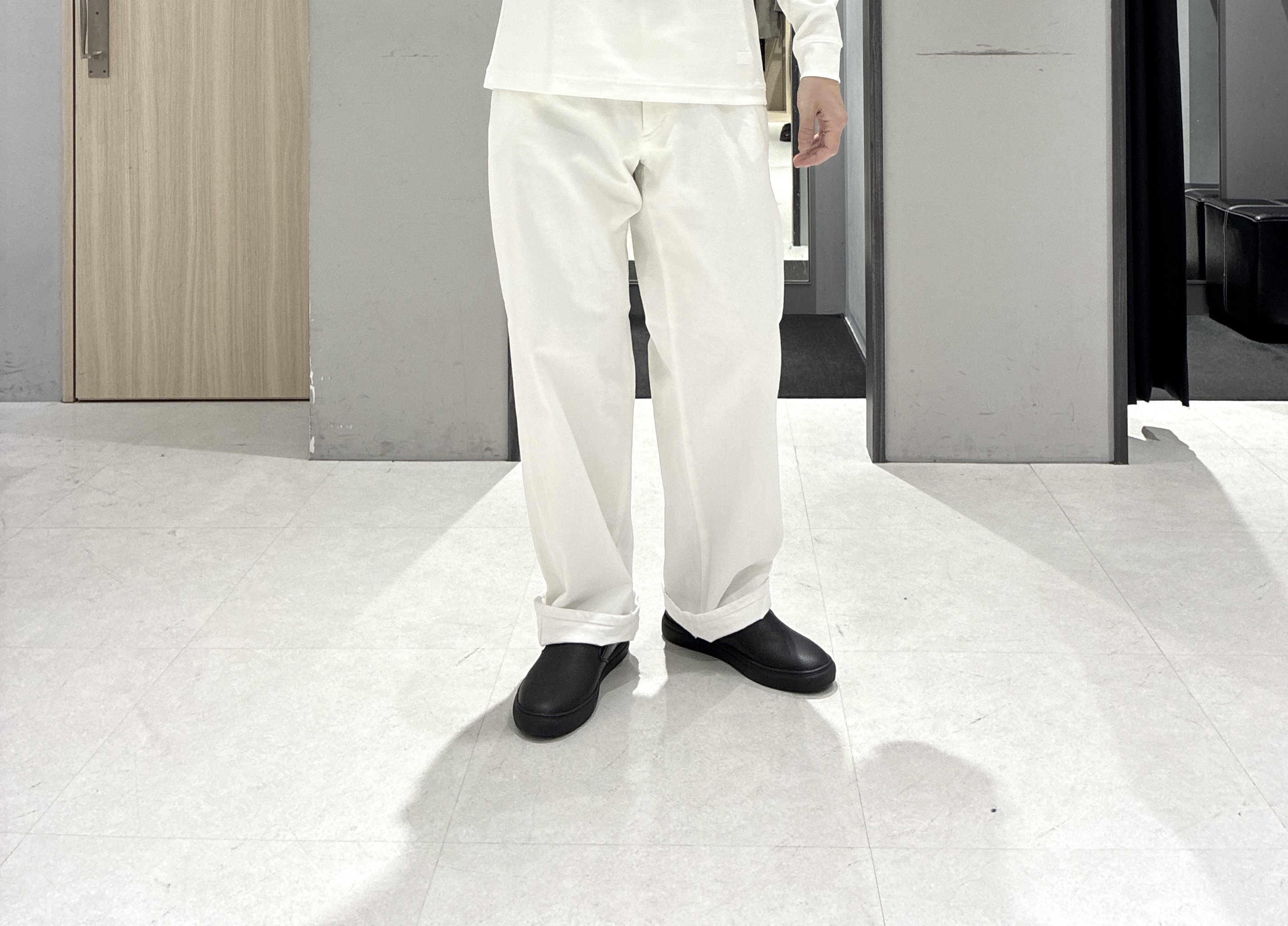 わいずみさんの「TAKEO KIKUCHI｜【洗える】カラースプリングニット」を使ったコーディネート