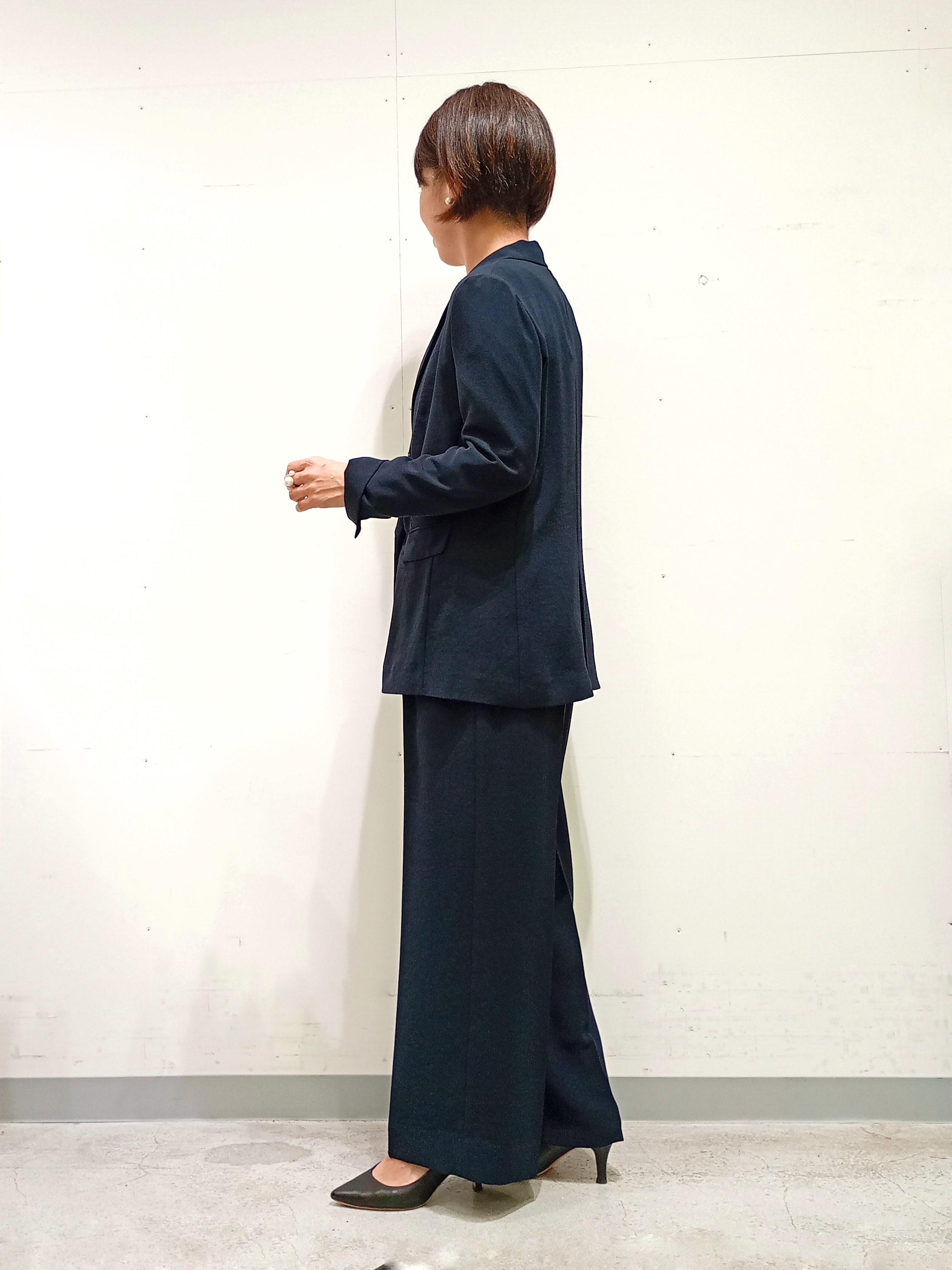 Kさんの「INDIVI｜【洗える／多機能／SETUP可】着る日傘ダブルジャケット」を使ったコーディネート