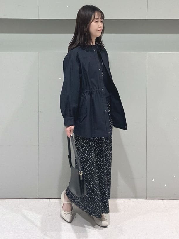makiさんの「UNTITLED｜◆【はっ水】ライトコットンミリタリーコート」を使ったコーディネート