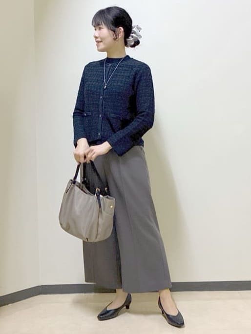  beni_gingerさんの「Reflect｜【ライトアウター／ゆったりシルエット／気軽な羽織に◎】ドライタッチカーディガン」を使ったコーディネート
