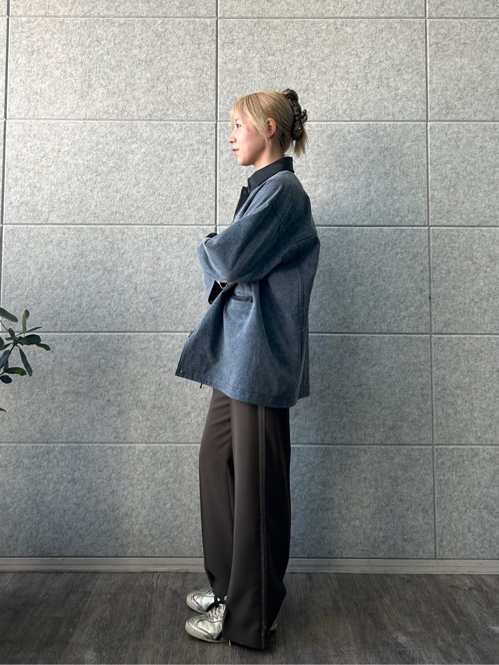 honoka Aさんの「CODE A｜pigment denim coverall」を使ったコーディネート