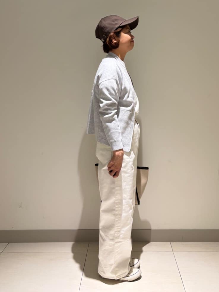 Haruさんの「Dessin｜【軽量】コットンリネンパイピングバッグ」を使ったコーディネート