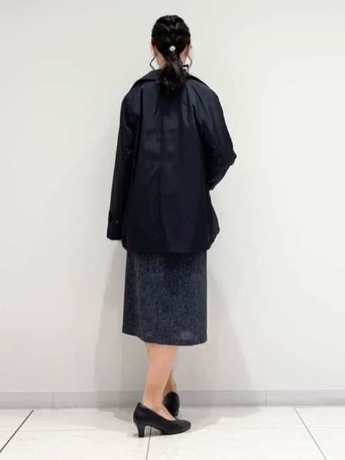 kayoさんの「INDIVI｜【撥水／UVケア／2WAY】超軽量ライナー付ライトトレンチコート」を使ったコーディネート
