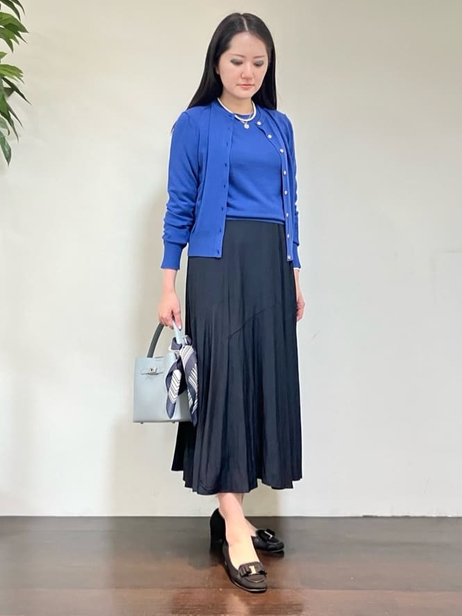 カレンさんの「UNTITLED｜【アンサンブル可/洗える】ウォームスパンニット」を使ったコーディネート