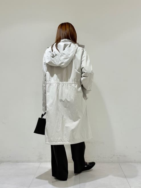 kyokaさんの「UNTITLED｜◆【2WAY/洗える/はっ水】グログランモッズコート」を使ったコーディネート