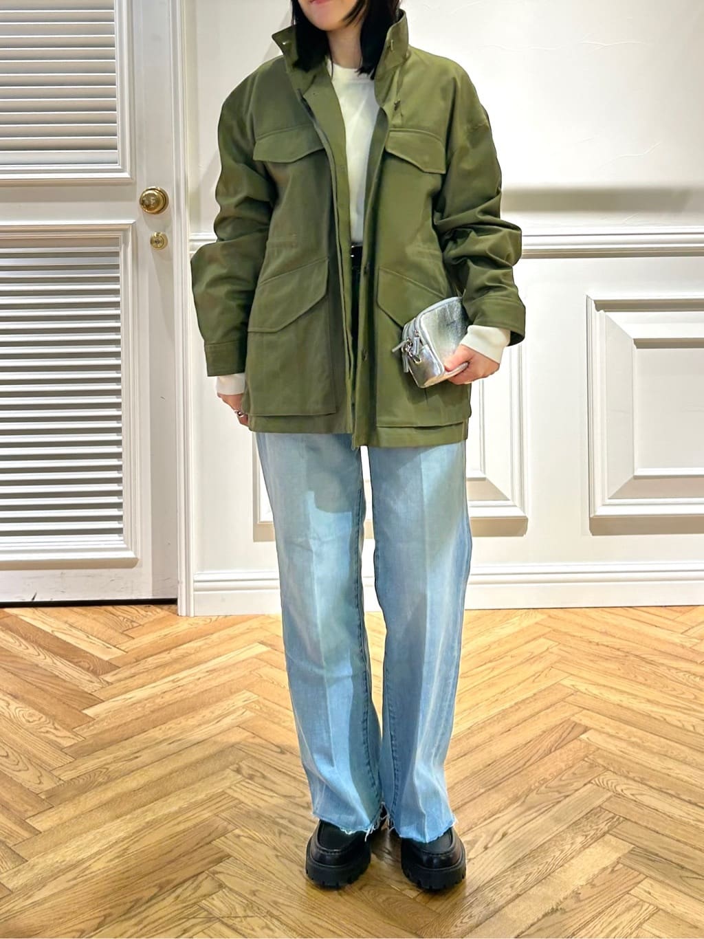 cocoさんの「DRESSTERIOR｜◆【ウォッシャブル】コットンフルニードルニット」を使ったコーディネート