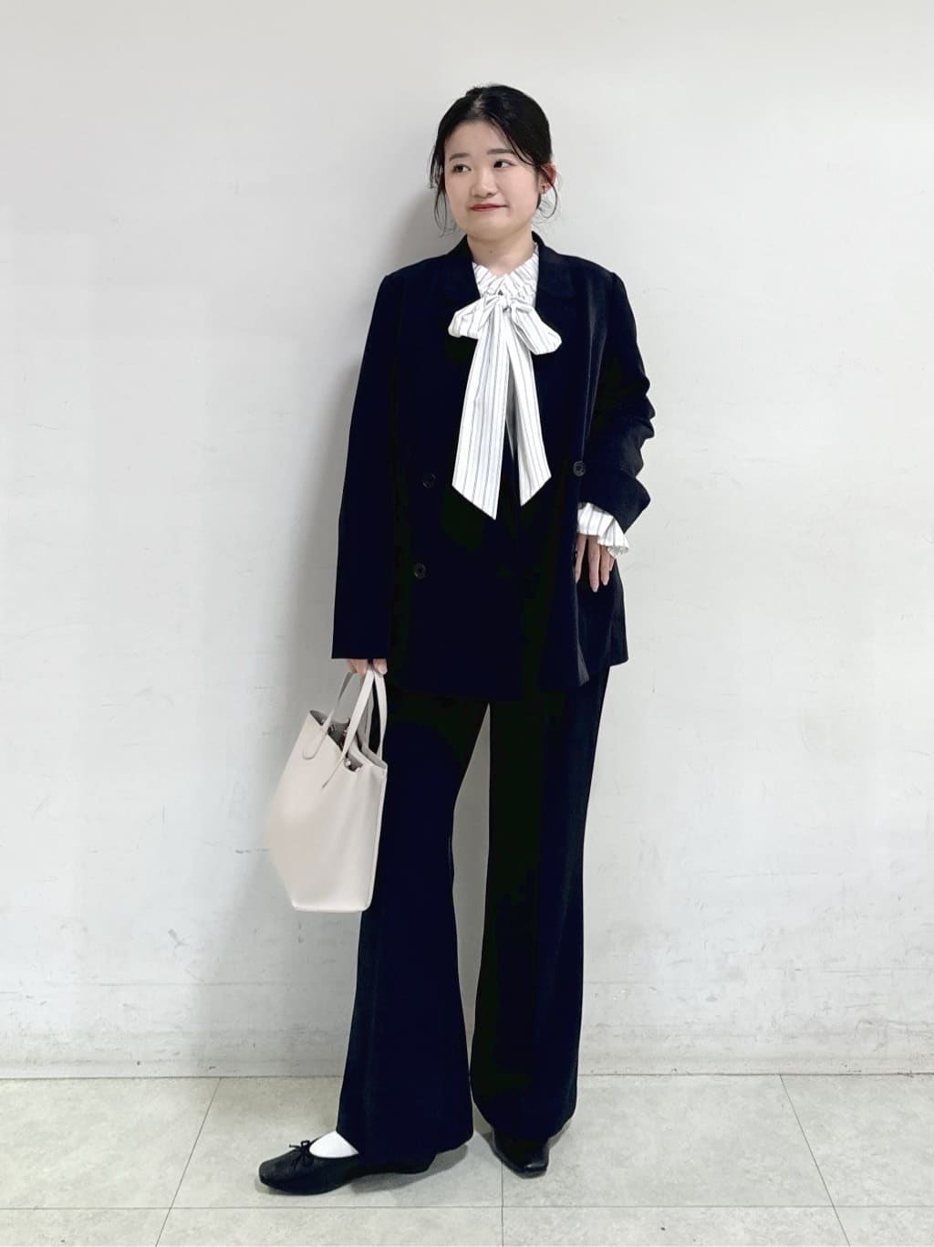 Harunaさんの「Dessin｜【入卒/セレモニー/お仕事/セットアップ可能】ダブルジャケット」を使ったコーディネート