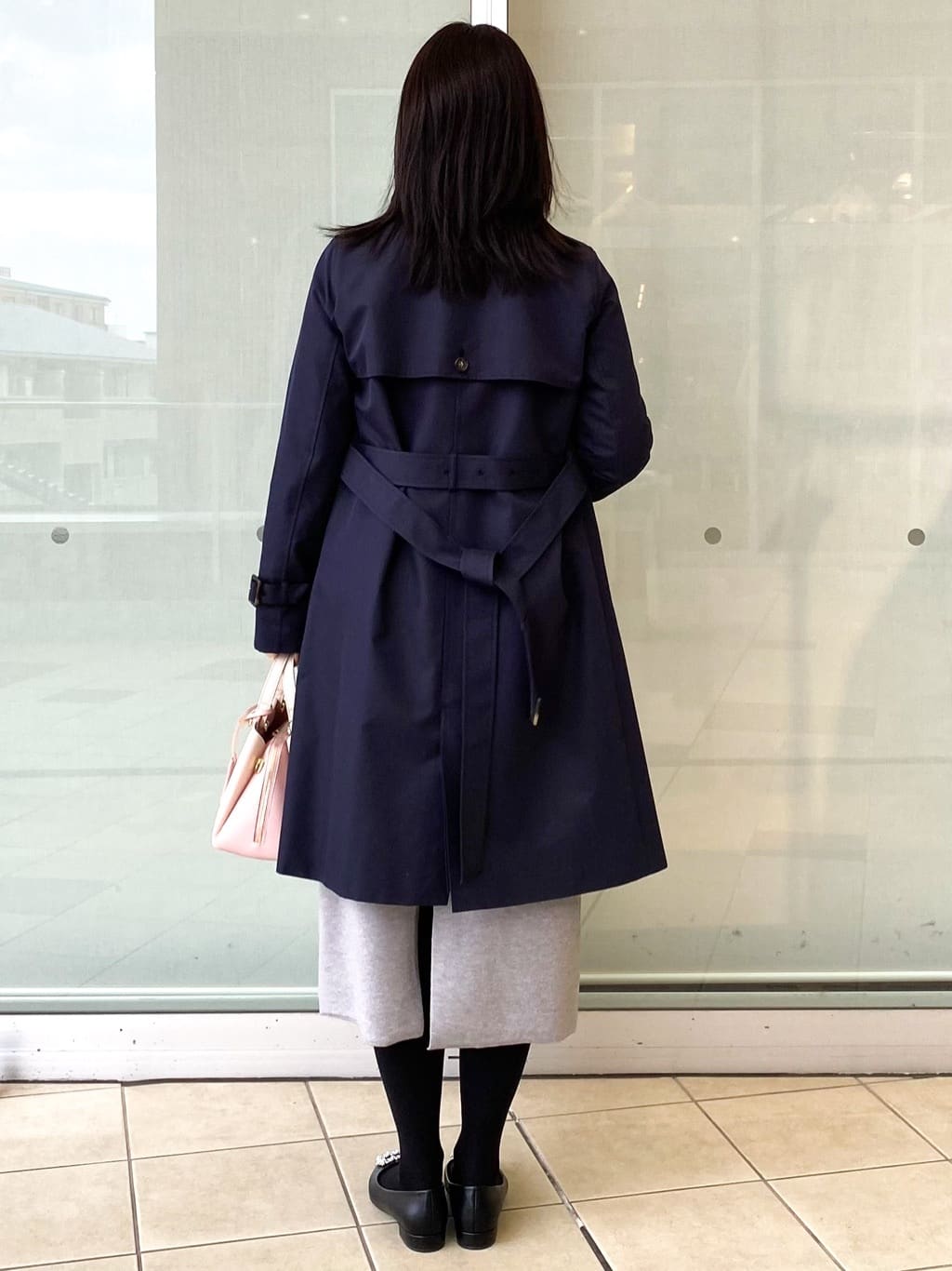 Jeanさんの「OPAQUE.CLIP｜撥水トレンチコート【洗濯機OK／花粉対応】《XS～3L》」を使ったコーディネート