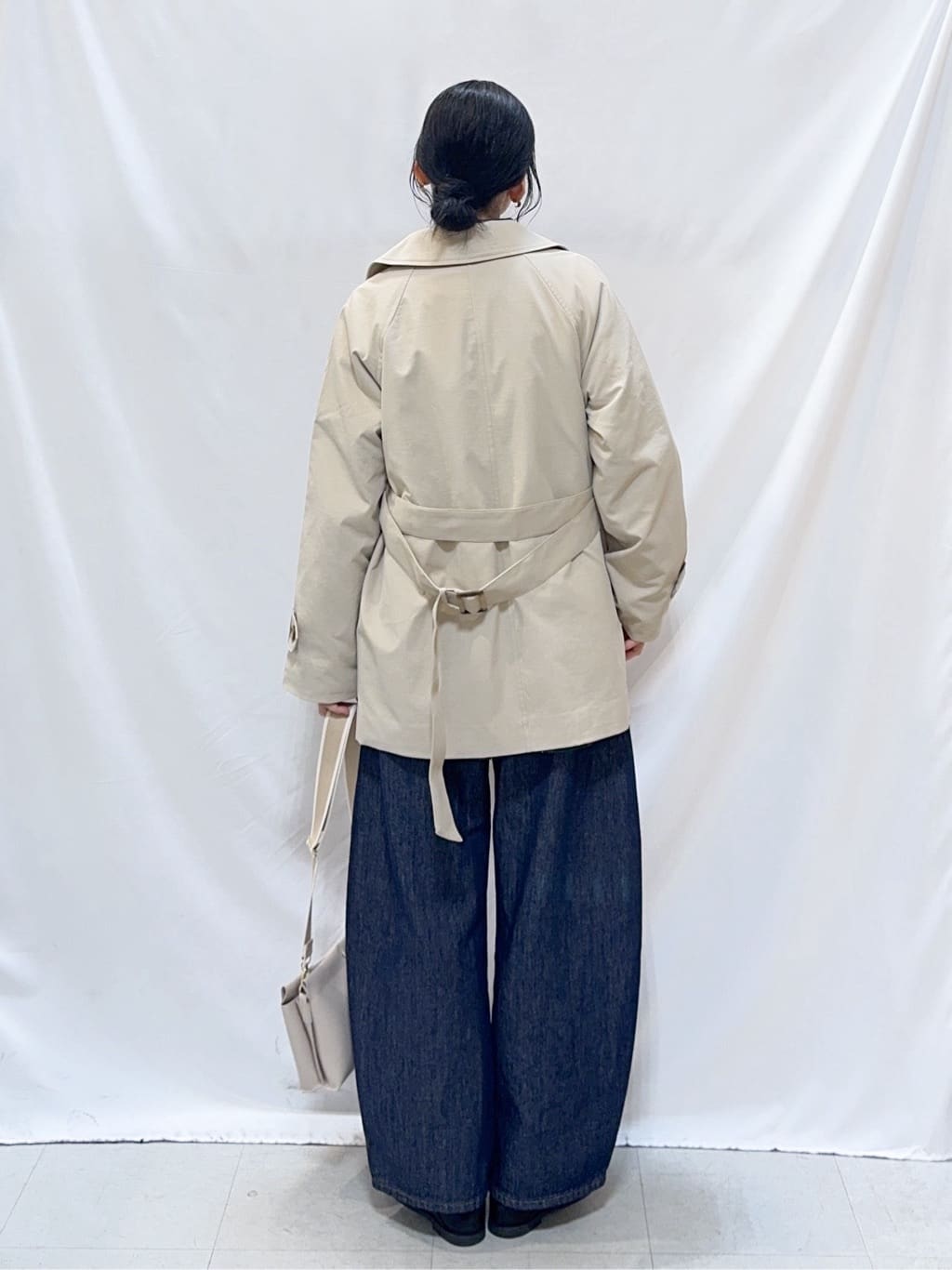 𝐇𝐢𝐫𝐨𝐦𝐢さんの「SHOO･LA･RUE｜【S-LL/洗濯機可/体型カバー】大人世代も取り入れやすい スウェットライクニット」を使ったコーディネート