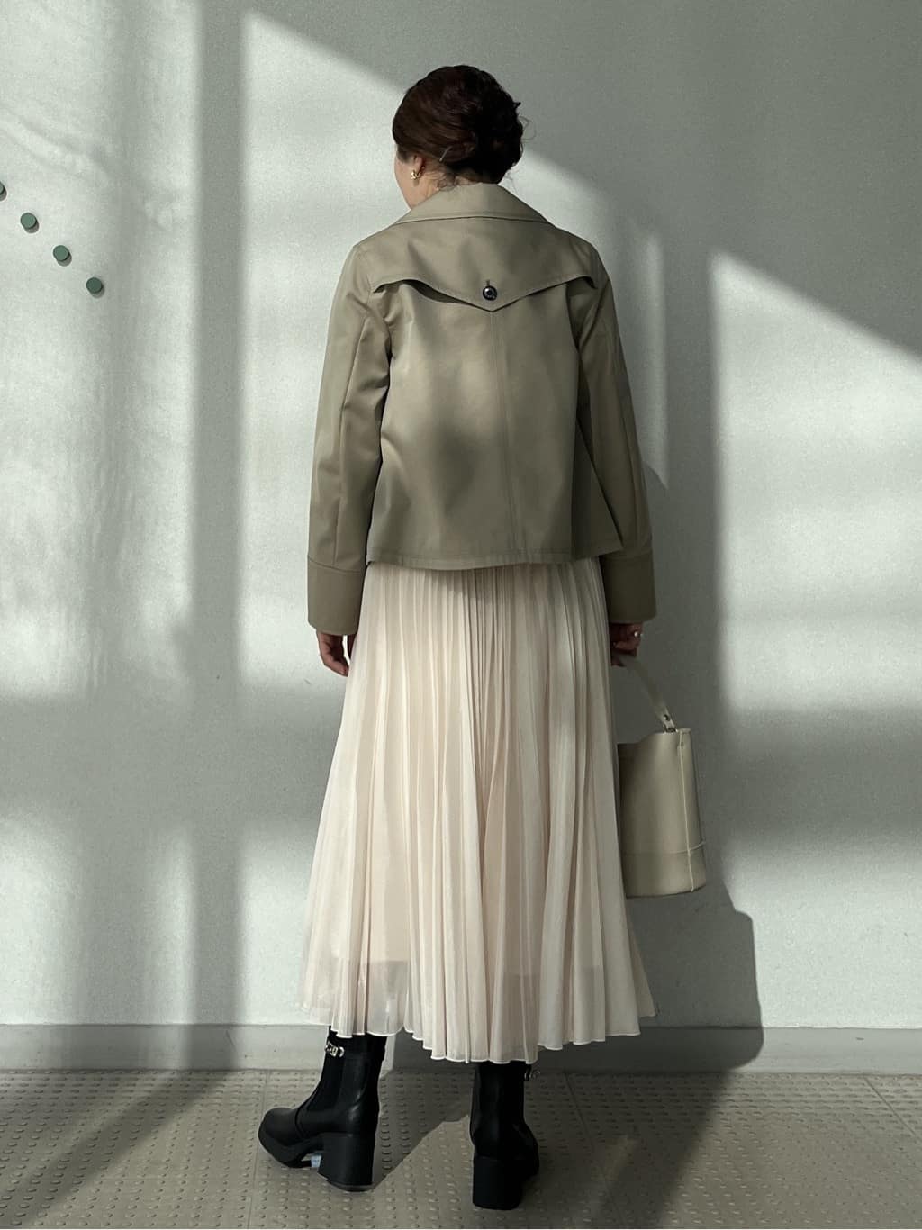 Soeさんの「DRESSTERIOR｜◆【ウォッシャブル】コットンフルニードルニット」を使ったコーディネート