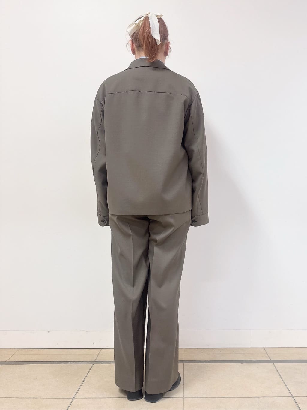 なかもとあきさんの「DRESSTERIOR｜【ウォッシャブル】ウールハリントン ジャケット」を使ったコーディネート