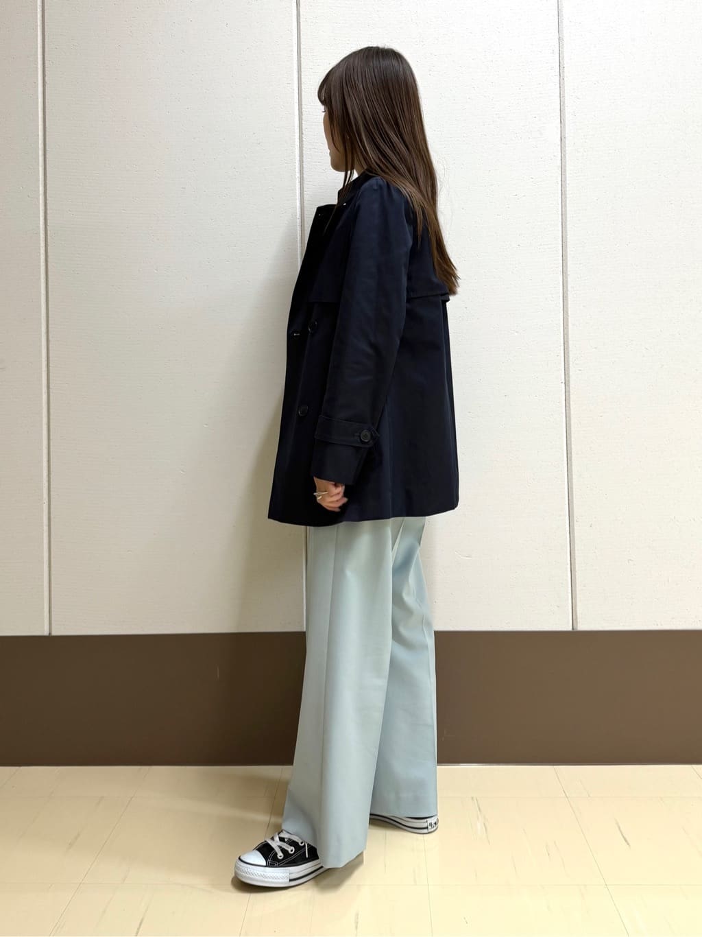 mamiさんの「INDIVI｜【洗える／UVケア】レイヤード風デザイントップス」を使ったコーディネート