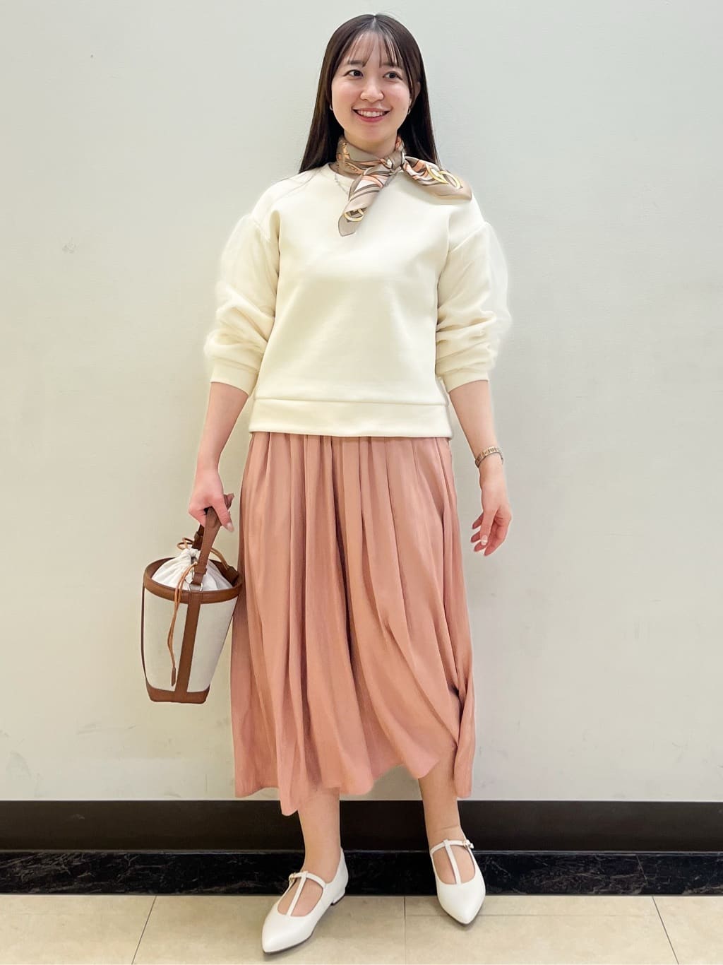 mikikoさんの「Reflect｜【長く着られる◎】スカーチョパンツ」を使ったコーディネート