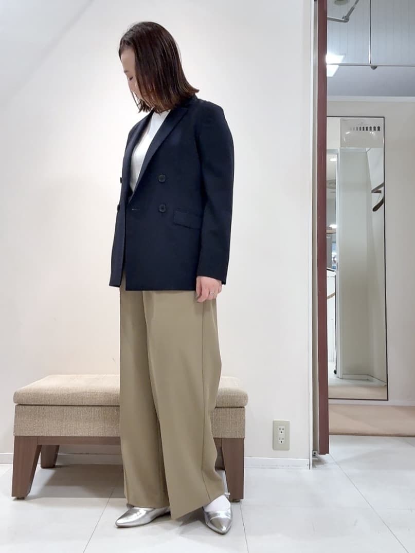 YUIさんの「UNTITLED｜【アンサンブル可/洗える】ウォームスパンニット」を使ったコーディネート