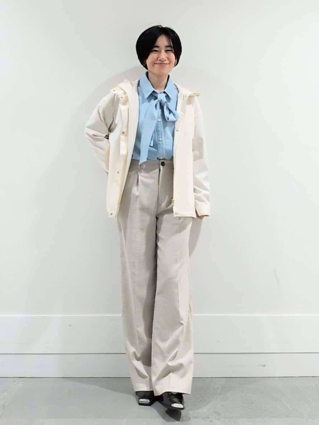 ミズタさんの「UNTITLED｜【洗える/はっ水】リラクシーマウンテンパーカー」を使ったコーディネート
