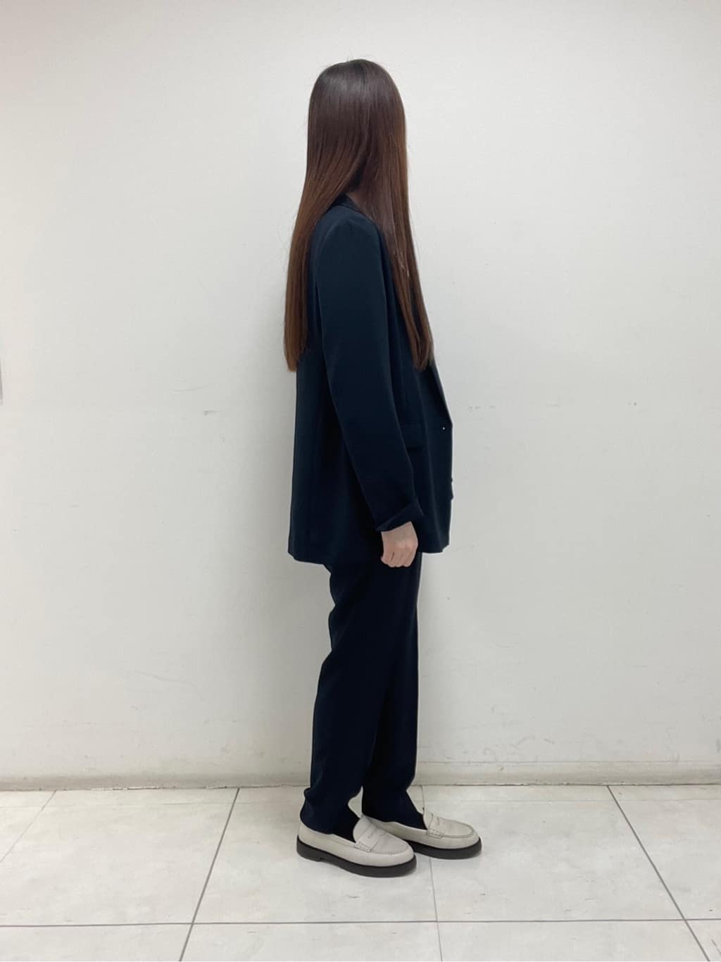 mさんの「INDIVI｜【洗える／多機能／SETUP可】着る日傘ダブルジャケット」を使ったコーディネート