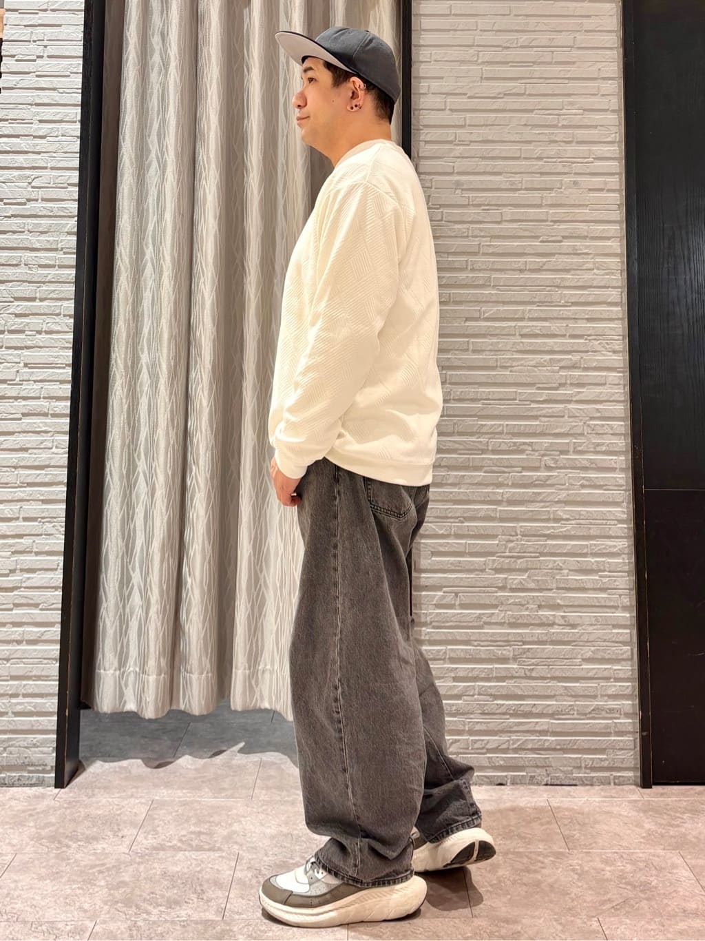 Pーyamaさんの「THE SHOP TK｜FLEX LINE ストレッチリブブルゾン　ストレッチ/防シワ/マシンウォッシャブル/セットアップ可」を使ったコーディネート