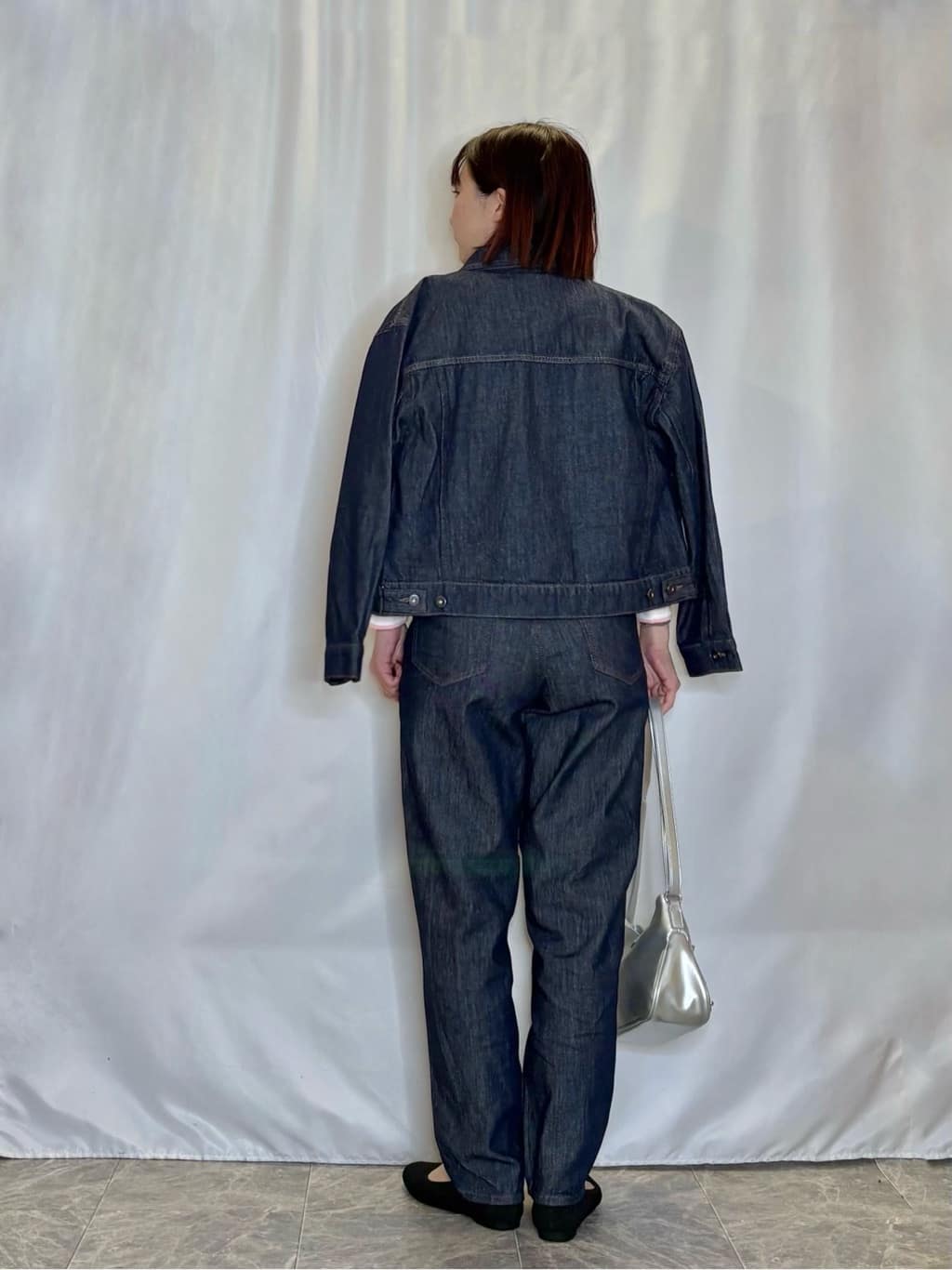 ネリさんの「SHOO･LA･RUE｜【SHOO・LA・RUE DENIM】羽織るだけでこなれる　オーバーサイズデニムジャケット」を使ったコーディネート