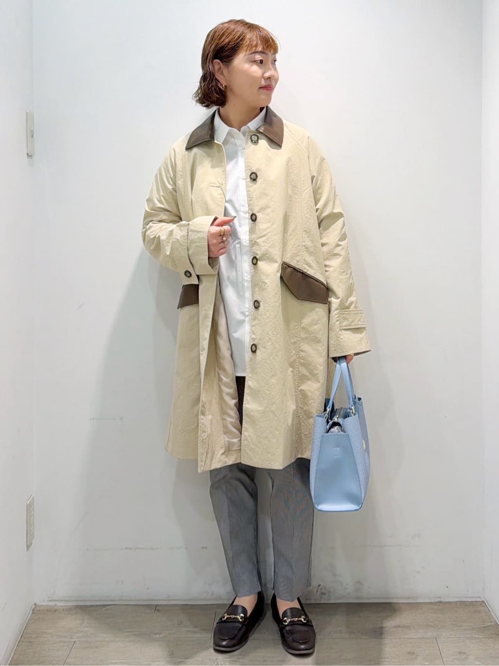 sumicaさんの「OPAQUE.CLIP｜撥水ステンカラーコート【洗える】」を使ったコーディネート