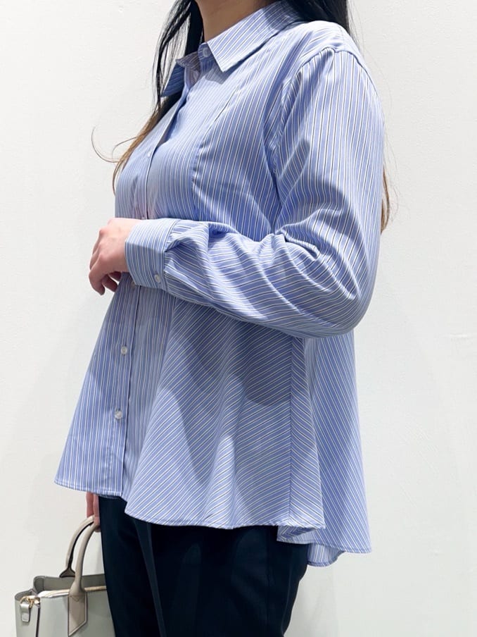 seinaさんの「grove｜【マシンウォッシュ／防シワ/SS-3L】ストレッチテーパードパンツ」を使ったコーディネート