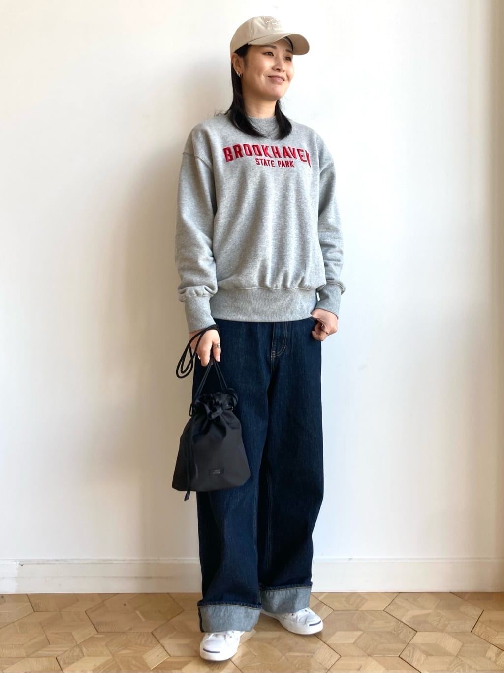 nakagawaさんの「Dessin｜オーガニック裏毛スウェット」を使ったコーディネート