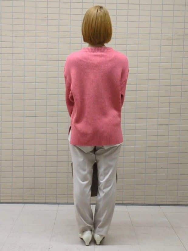 ひまりさんの「Reflect｜【腰周りカバー／長め丈】モックネックニットプルオーバー」を使ったコーディネート