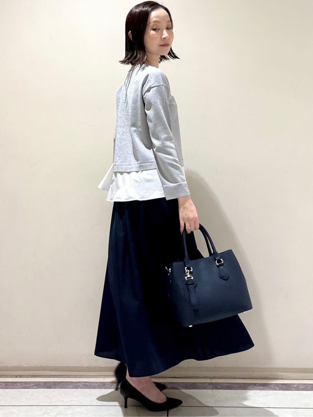 Takahashiさんの「COUP DE CHANCE｜【洗える】レイヤード風デザイントップス」を使ったコーディネート