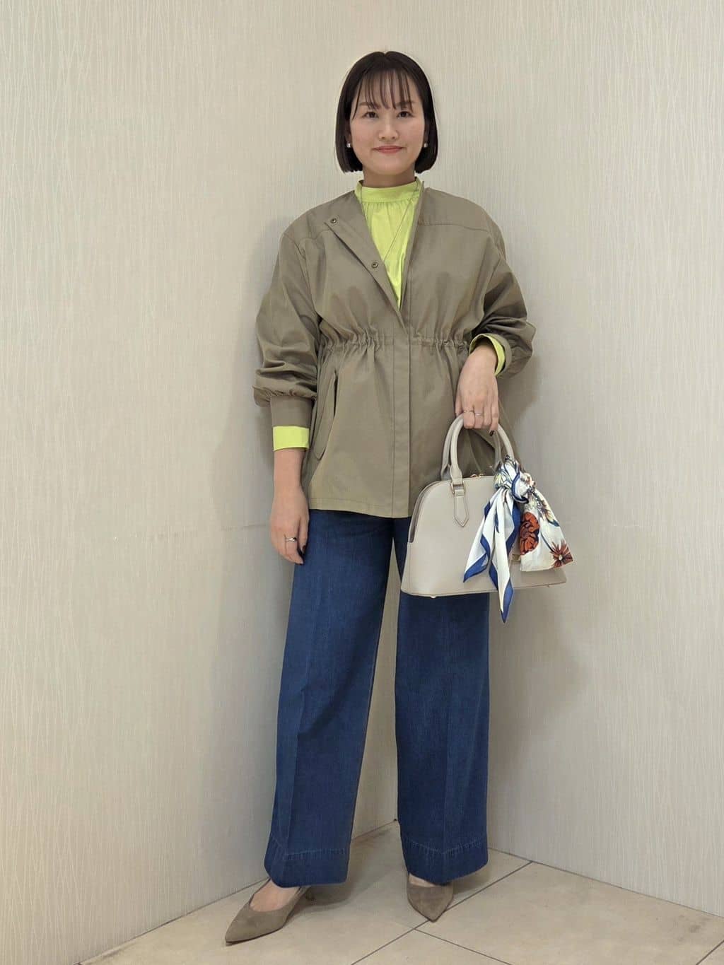 naokoさんの「UNTITLED｜◆【はっ水】ライトコットンミリタリーコート」を使ったコーディネート