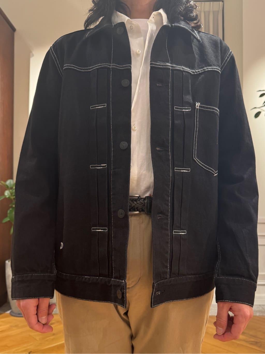 kawarataniさんの「DRESSTERIOR｜◆【セットアップ可】CONEデニム Gジャン」を使ったコーディネート