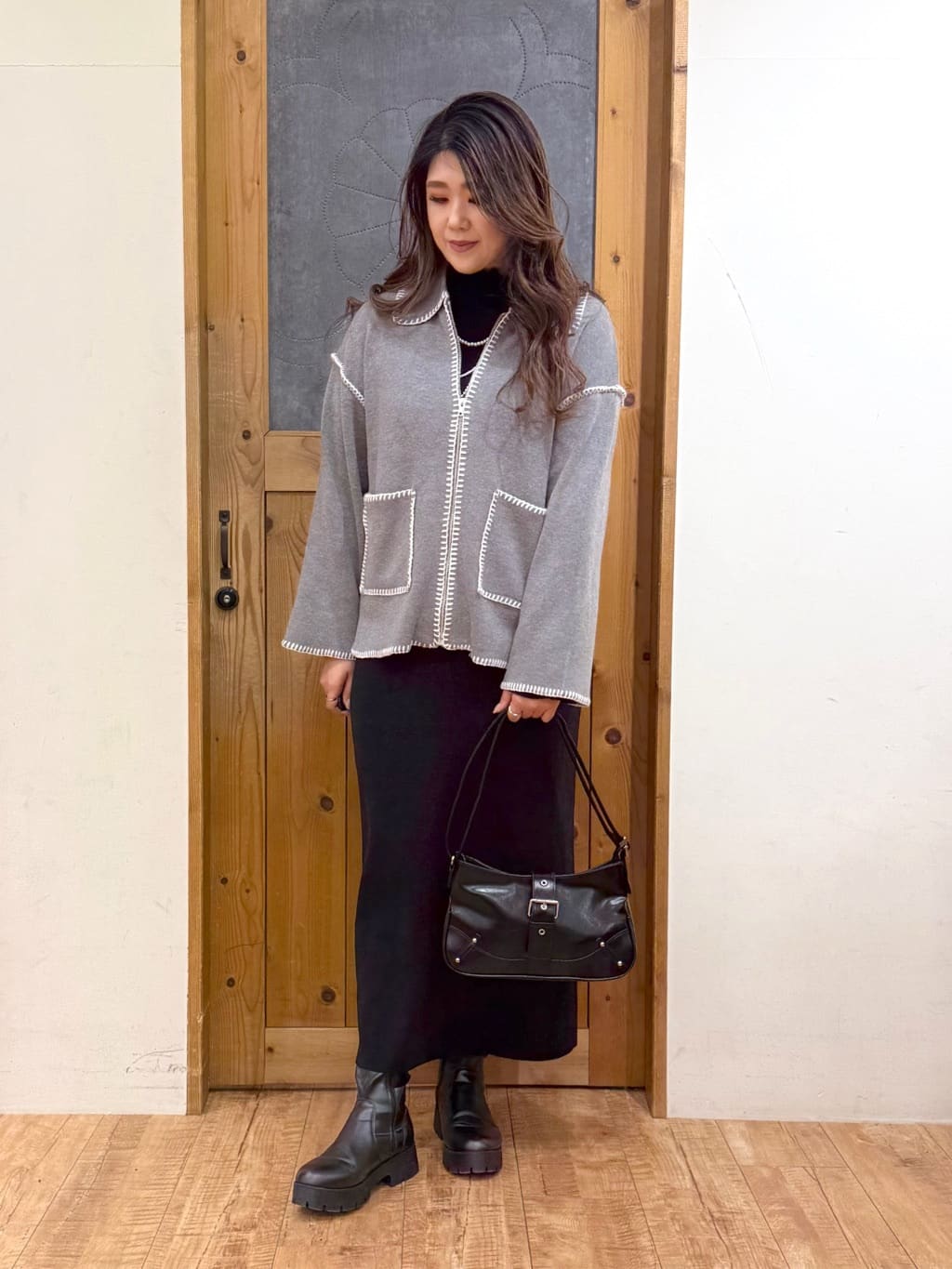 Ayana.さんの「SHOO･LA･RUE｜ベルトデザインショルダーバッグ」を使ったコーディネート