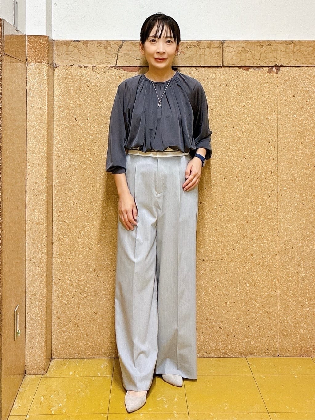 hattoriさんの「INDIVI｜【選べるトップパーツ】ワントップネックレス」を使ったコーディネート