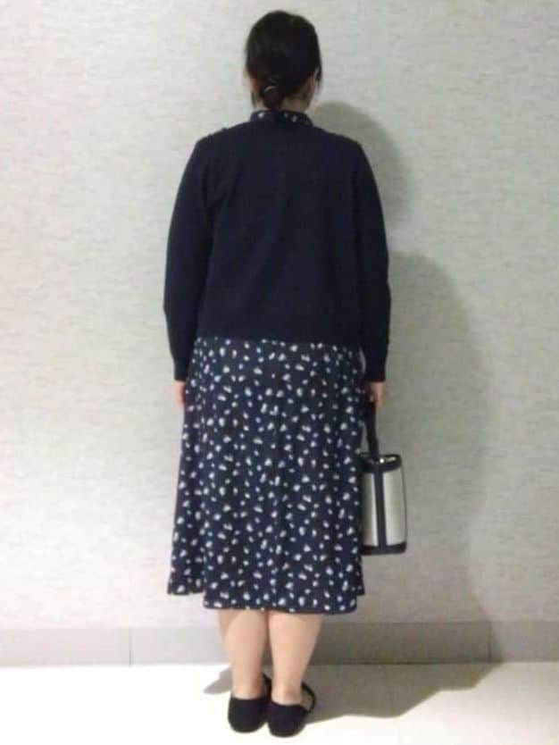 sakoさんの「Reflect｜【着映え◎】ツイード風ニットカーディガン」を使ったコーディネート