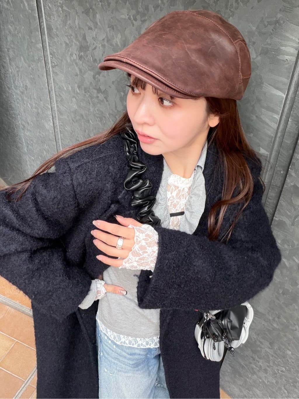 kanamiさんの「CODE A｜frill knit」を使ったコーディネート