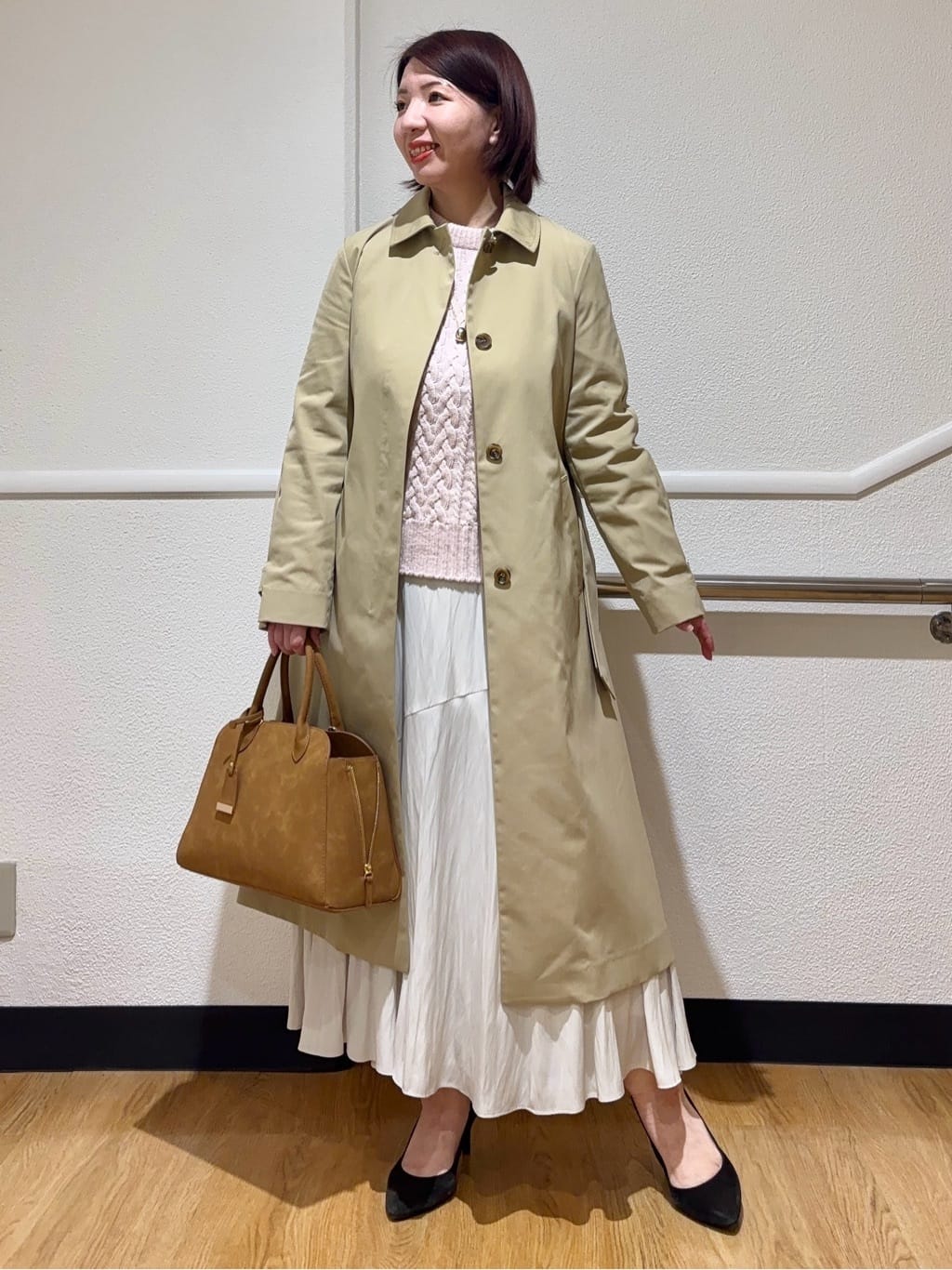 MIKIKOさんの「UNTITLED｜◆【はっ水/洗える】タスランステンカラーコート」を使ったコーディネート