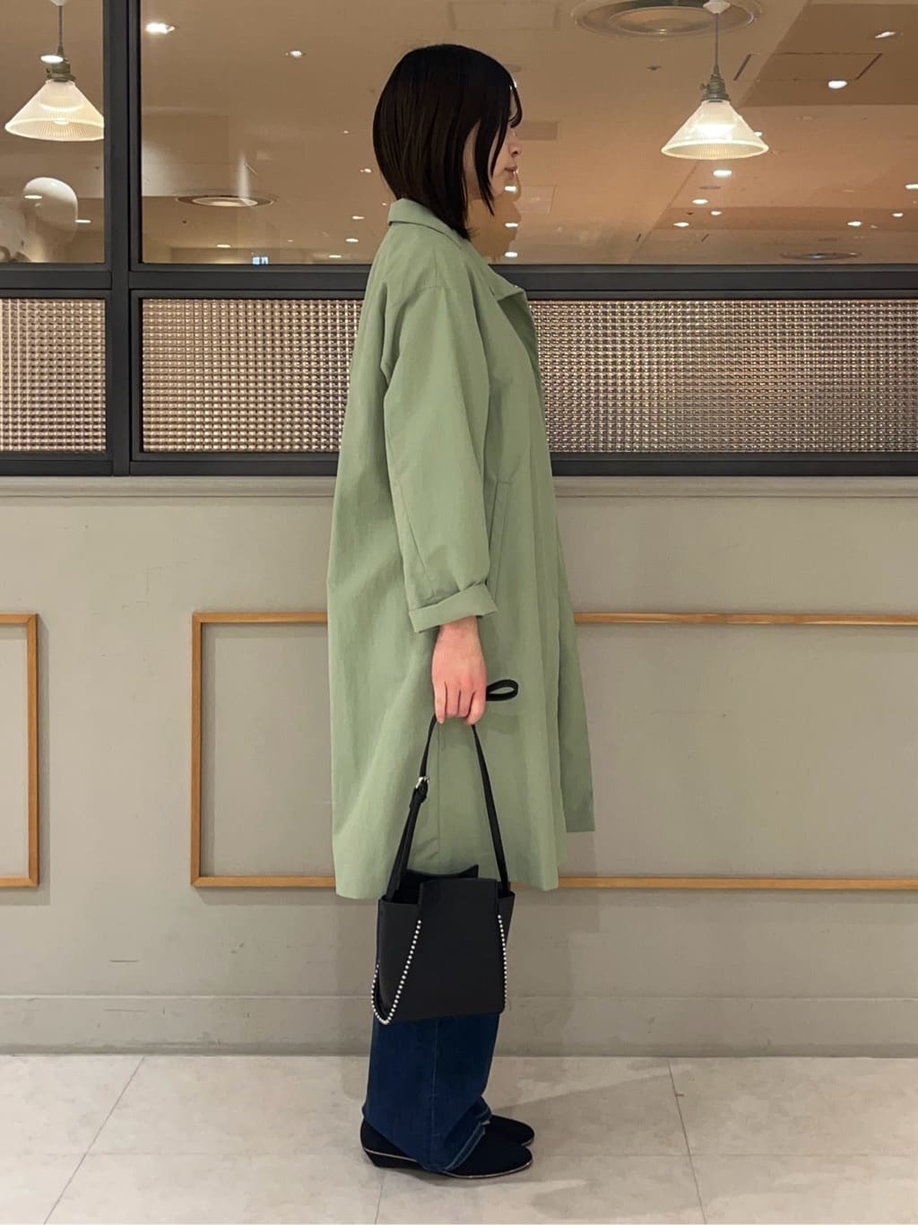 kumiさんの「INDIVI｜【洗える／UVケア】レイヤード風デザイントップス」を使ったコーディネート