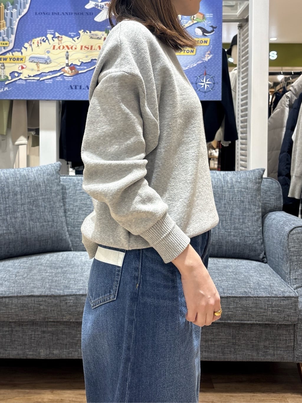 risaさんの「Dessin｜【ユニセックス/洗える】ロゴ刺繍入りコットンジャカード」を使ったコーディネート