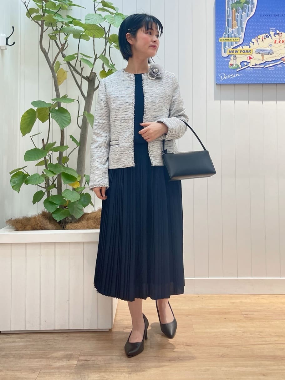 mikaさんの「Dessin｜ジョーゼットワンピース」を使ったコーディネート