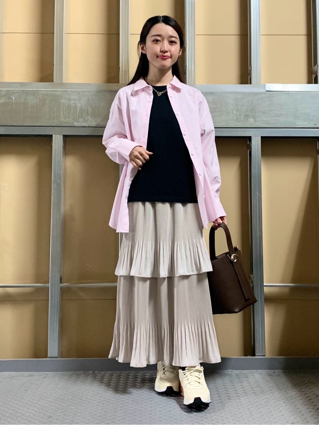 sahoさんの「THE SHOP TK｜【POLO BCS 別注】ワンポイント刺繍T」を使ったコーディネート