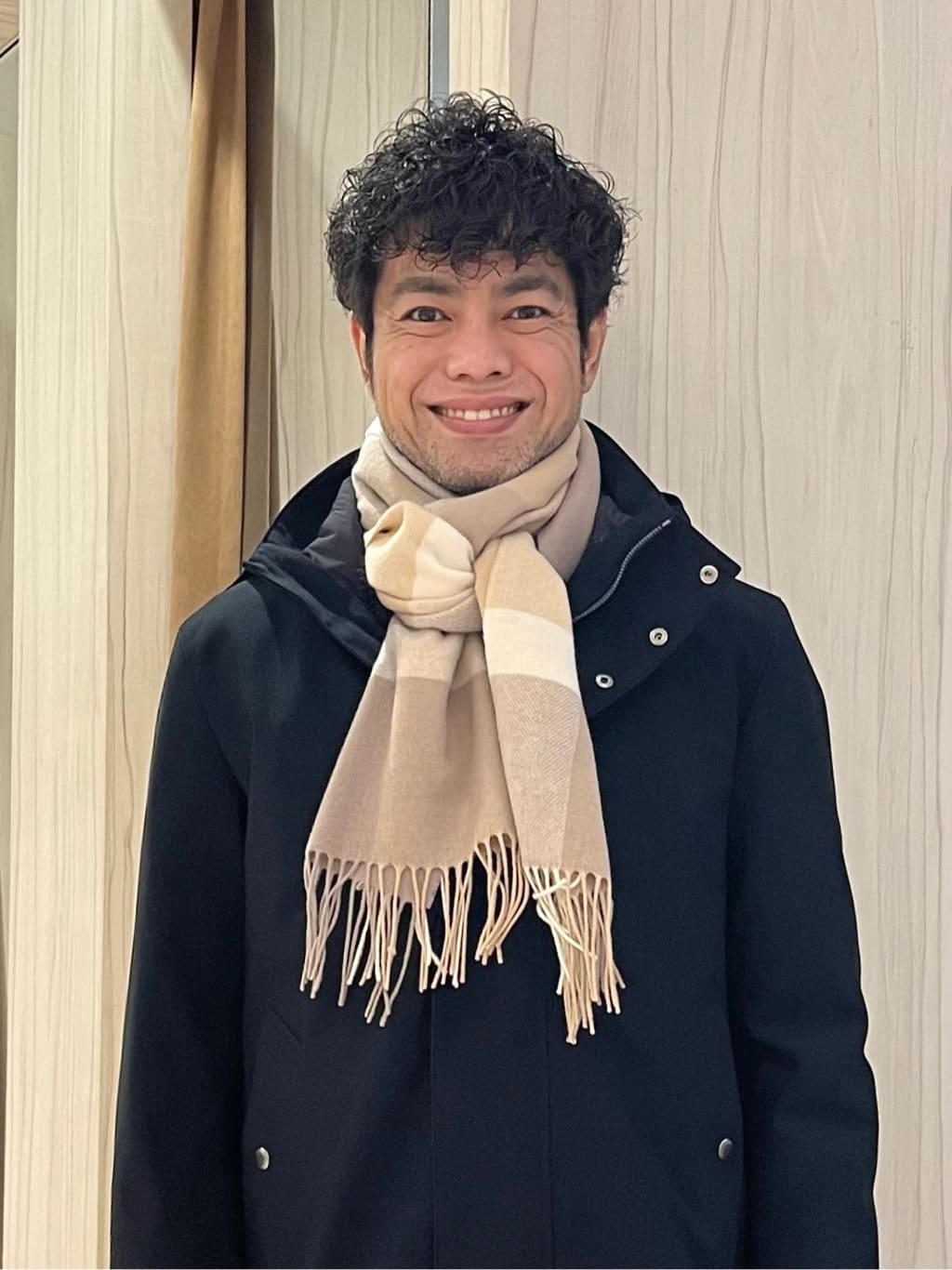 URAさんの「TAKEO KIKUCHI｜【3WAY】ドビー ダウンライナー付ブルゾン」を使ったコーディネート