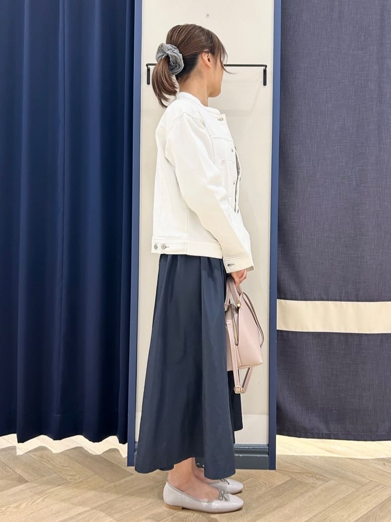Orikaさんの「grove｜着心地軽やか、動きやすいストレッチデニムジャケット」を使ったコーディネート