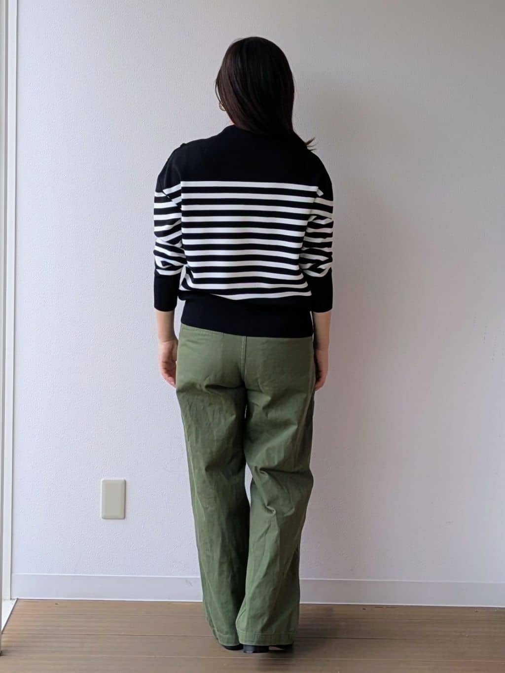 なみきさんの「UNTITLED｜【洗える】ミラノリブニット」を使ったコーディネート