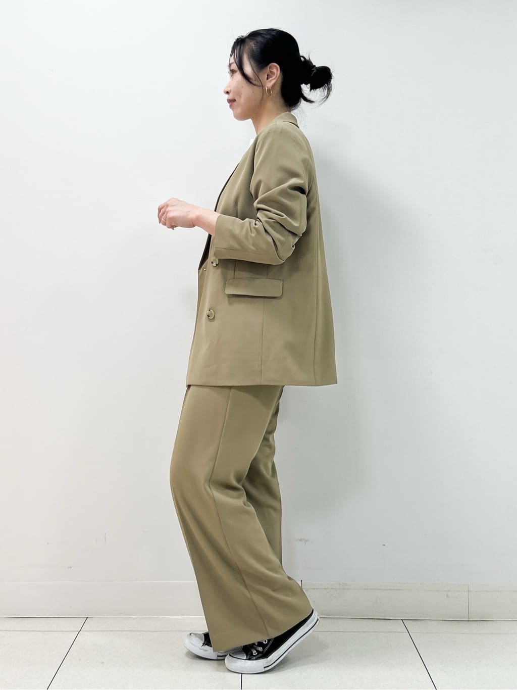 Kaiさんの「Dessin｜【入卒/セレモニー/お仕事/セットアップ可能】ダブルジャケット」を使ったコーディネート