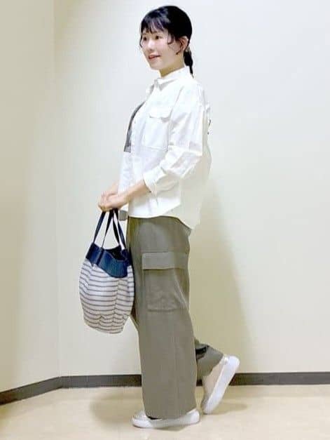  beni_gingerさんの「Reflect｜【羽織にも◎】ダンガリーシャツ」を使ったコーディネート