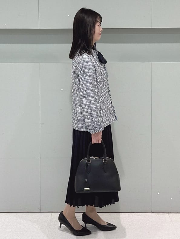 makiさんの「UNTITLED｜【仕事着/スーツ】ファンシーツイード ジャケット」を使ったコーディネート