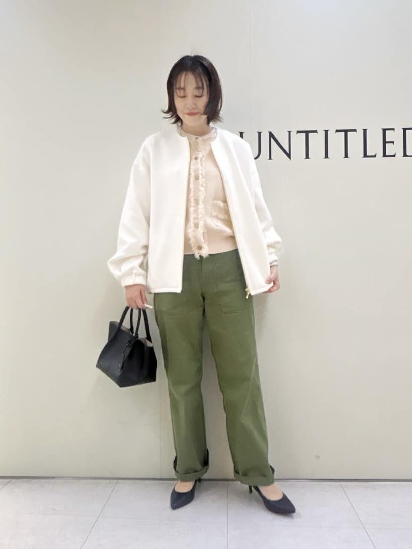 Mikiさんの「UNTITLED｜◆【春アウター/ゆったり】ダンボールジップブルゾン」を使ったコーディネート